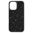 swarovski high smartphone case scattered design iphone 16 black