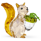 swarovski idyllia squirrel and acorn