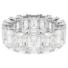swarovski matrix vittore ring baguette cut white rhodium plated