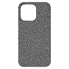 High smartphone case, iPhone® 15 Pro Max, Silver tone