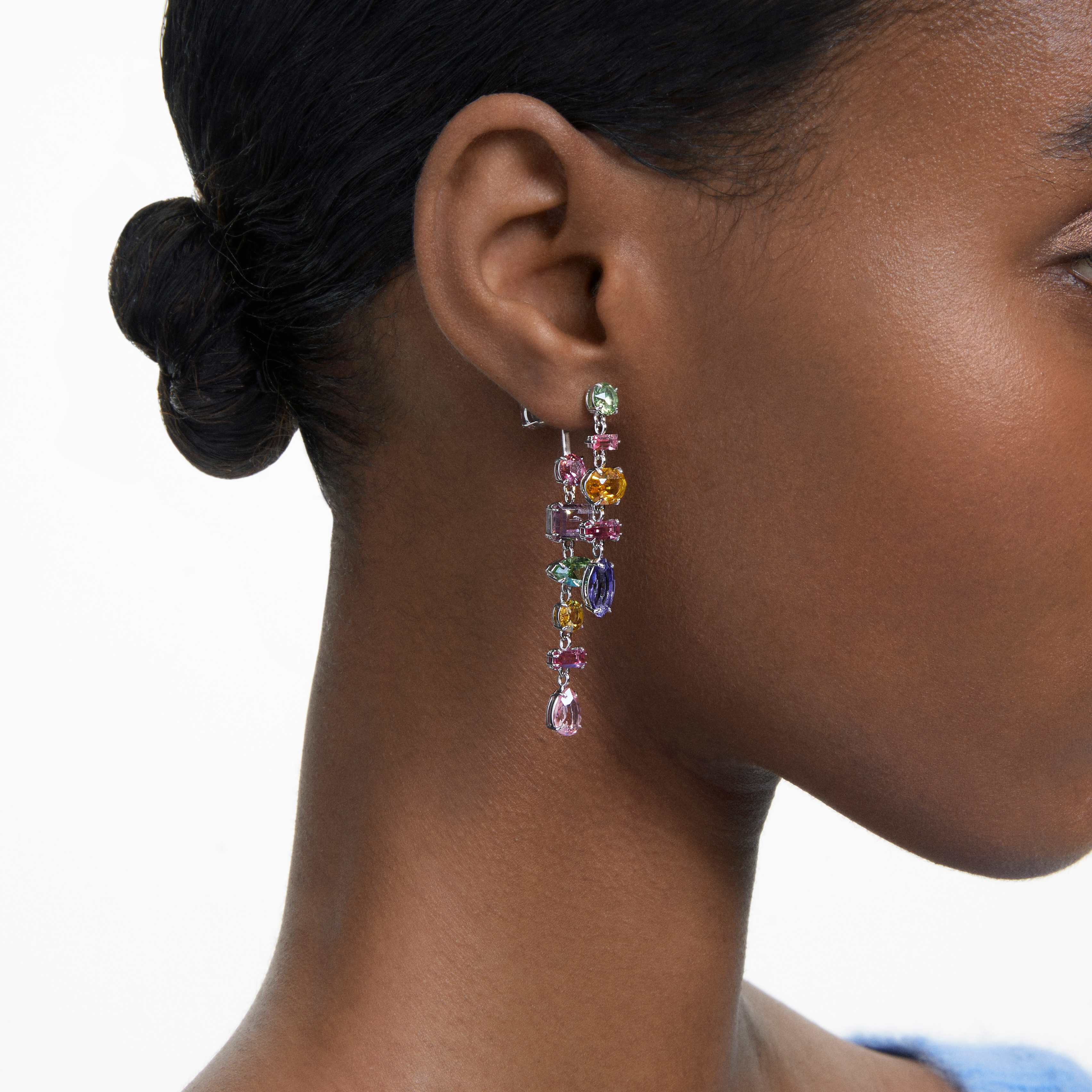Long earrings swarovski discount