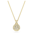 swarovski sublima pendant white gold tone plated