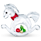 swarovski joyful rocking horse