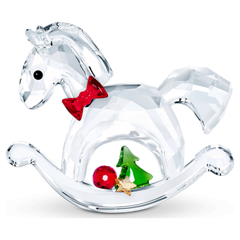 swarovski joyful rocking horse