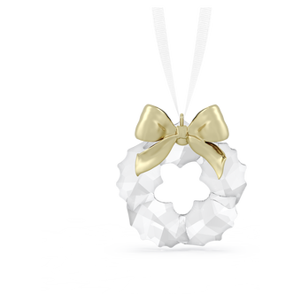 swarovski holiday magic wreath ornament
