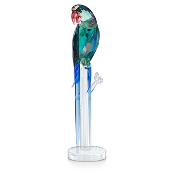 Jungle Beats Green Macaw Banjo swarovski jungle beats green macaw banjo