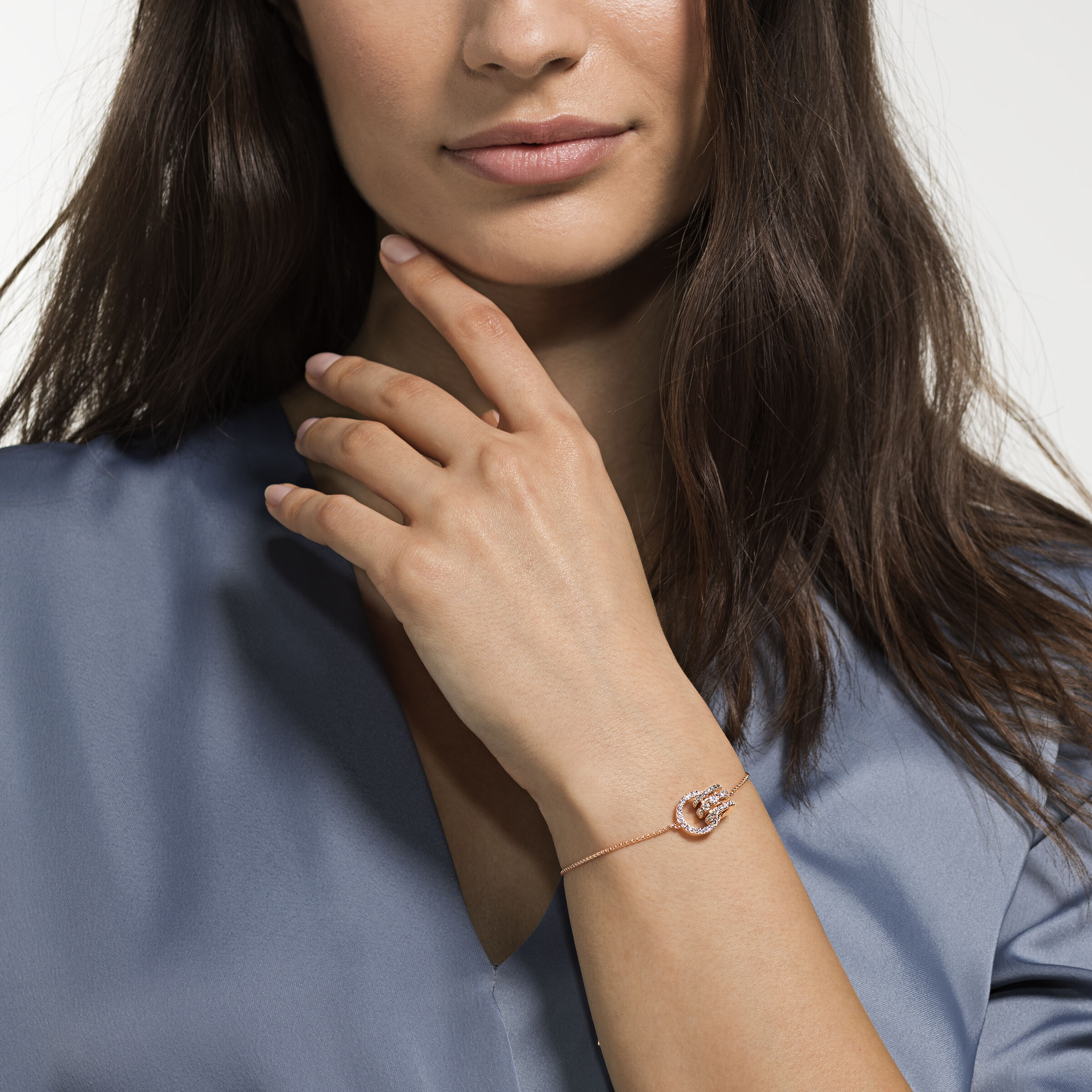 Swarovski further top bangle