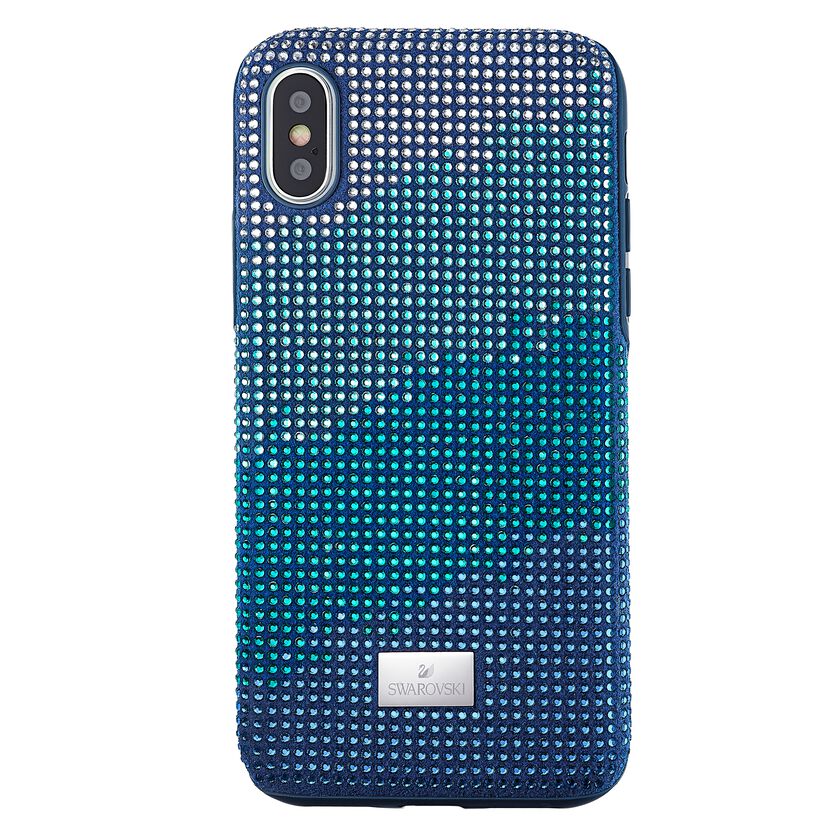 Crystalgram Smartphone Case with Bumper, iPhone® X/XS, Blue