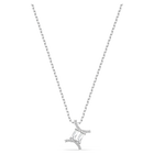 Zodiac II Pendant, Gemini, White, Mixed metal finish