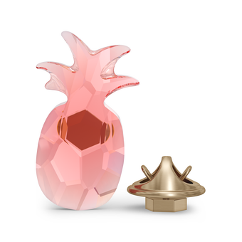 Jungle Beats Pineapple Magnet, Red, Small swarovski jungle beats pineapple magnet red small