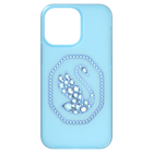 swarovski signum smartphone case swan iphone 14 pro max blue