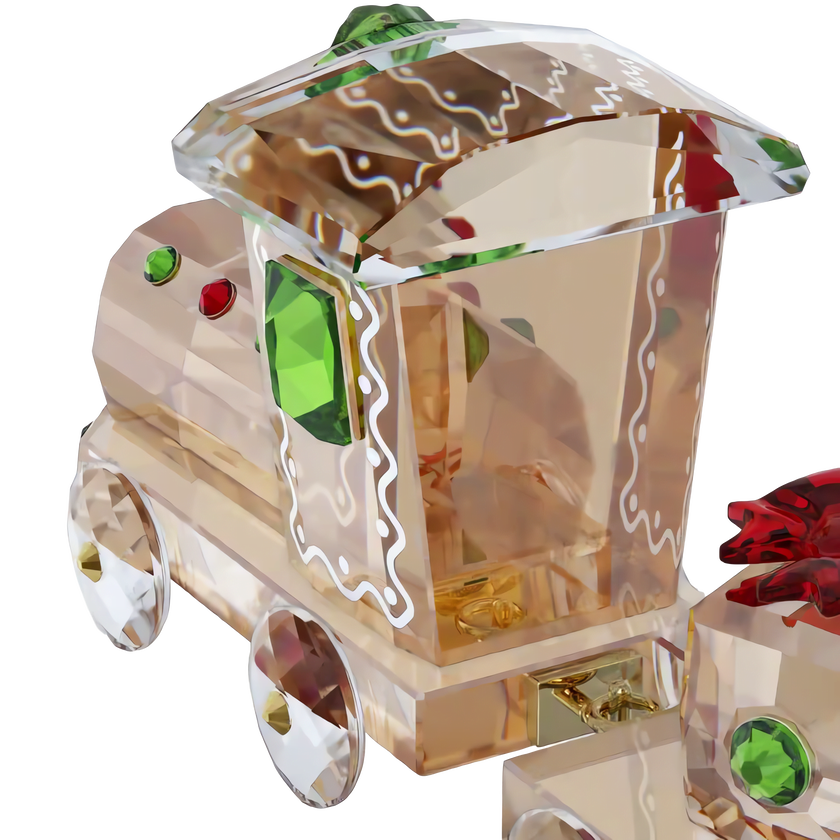 swarovski holiday cheers  train set