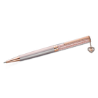 Crystalline Ballpoint Pen, Pink, Rose-gold tone plated