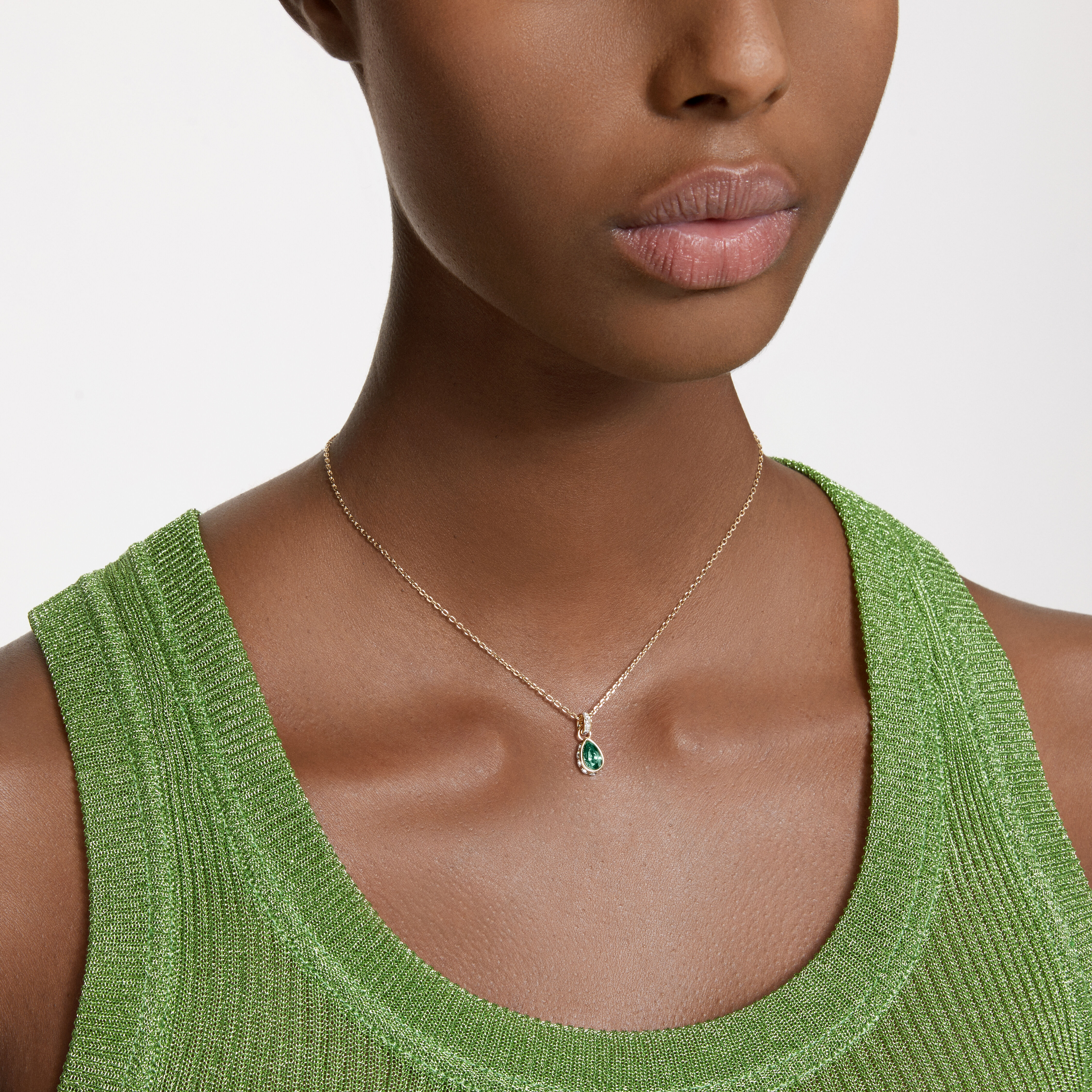 Swarovski emerald pendant sale