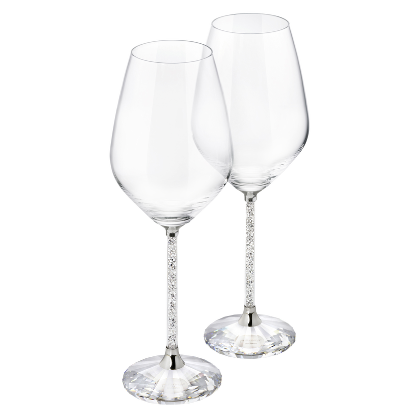 Buy Swarovski Crystalline White Wine Glasses (Set 2) in Dubai, Abu