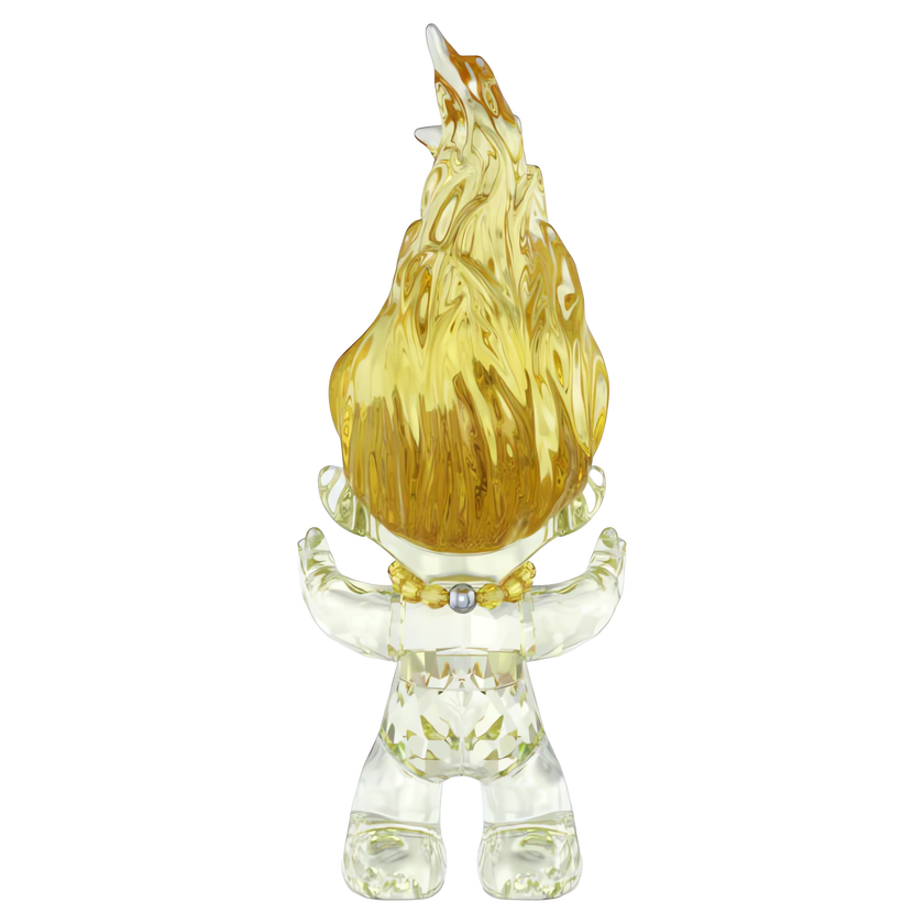 swarovski good luck trolls troll  yellow