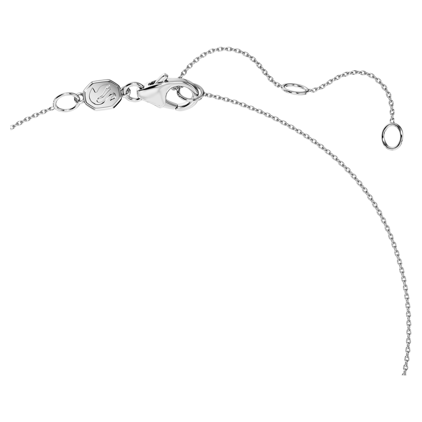 swarovski eternity pendant  laboratory grown diamonds 0 59 ct tw  18k white gold