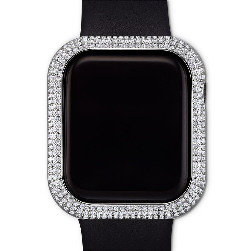 40mm Sparkling Case Compatible with Apple Watch®, Silver Tone