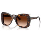 swarovski sunglasses  butterfly shape  sk6062u  brown