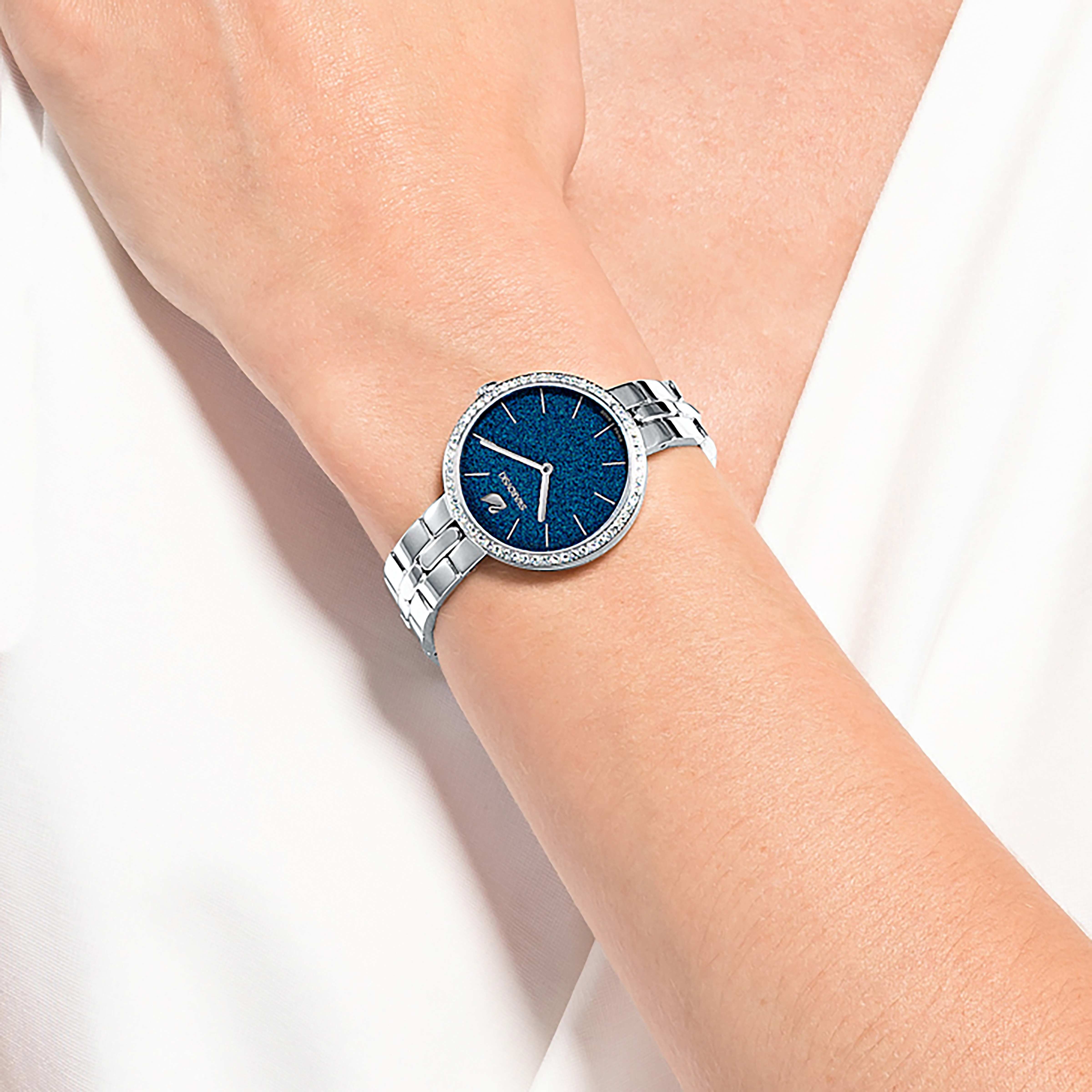 Eternity ladies watch with genuine swarovski crystals cheap