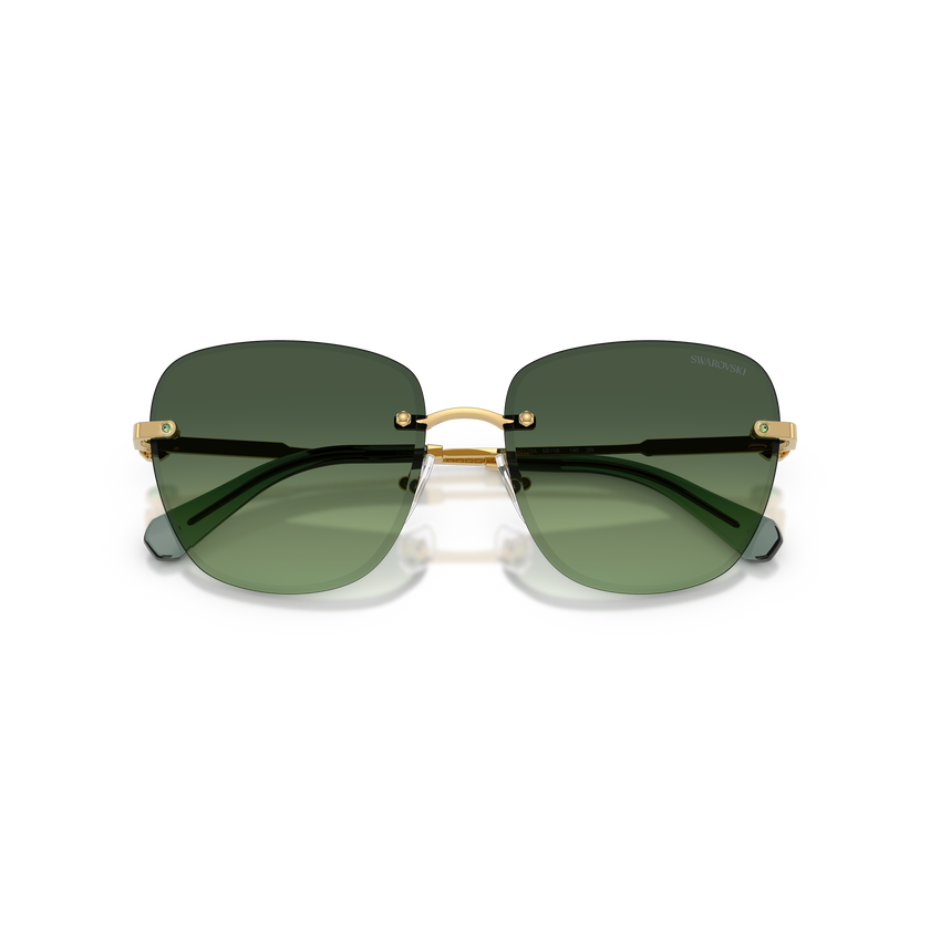 swarovski sunglasses  square shape  sk7043  green