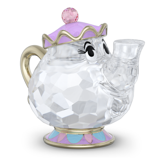 swarovski beauty and the beast mrs  potts