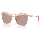 swarovski sunglasses  square shape  sk7040  pink
