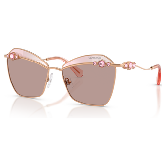 swarovski sunglasses  square shape  sk7040  pink