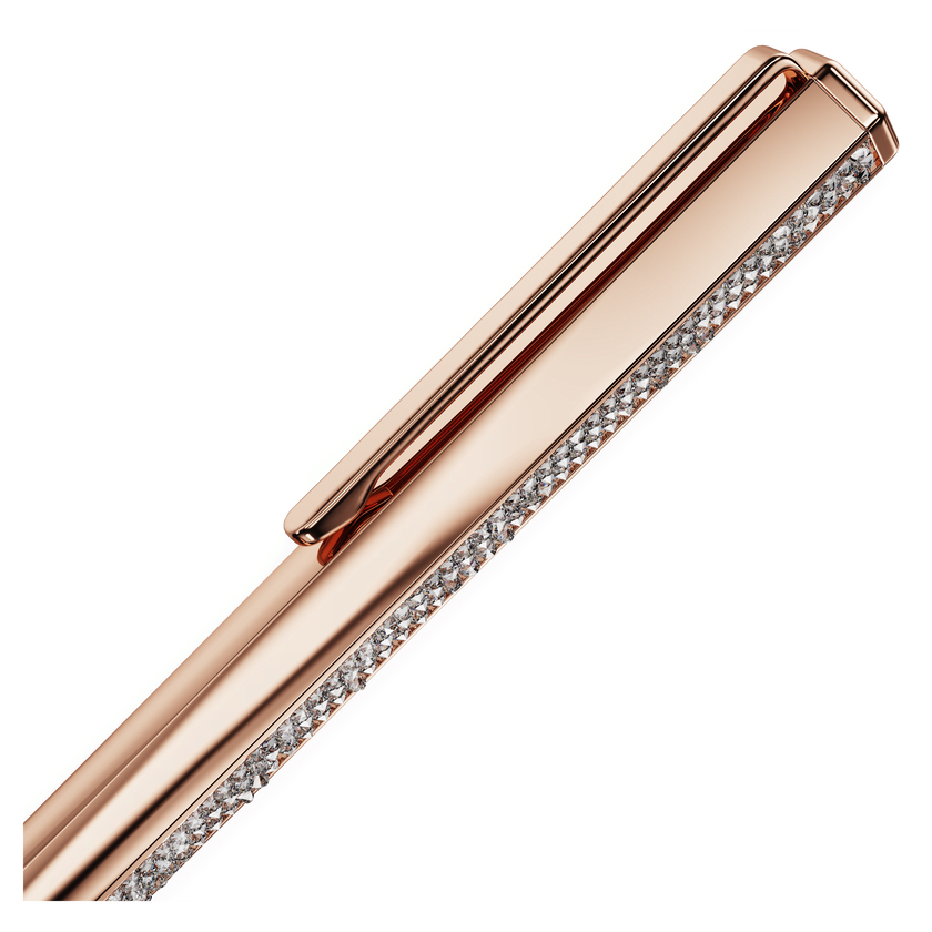 swarovski crystal shimmer ballpoint pen  rose gold tone  rose gold tone finish