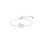 swarovski mesmera bracelet  mixed cuts  white  rhodium plated