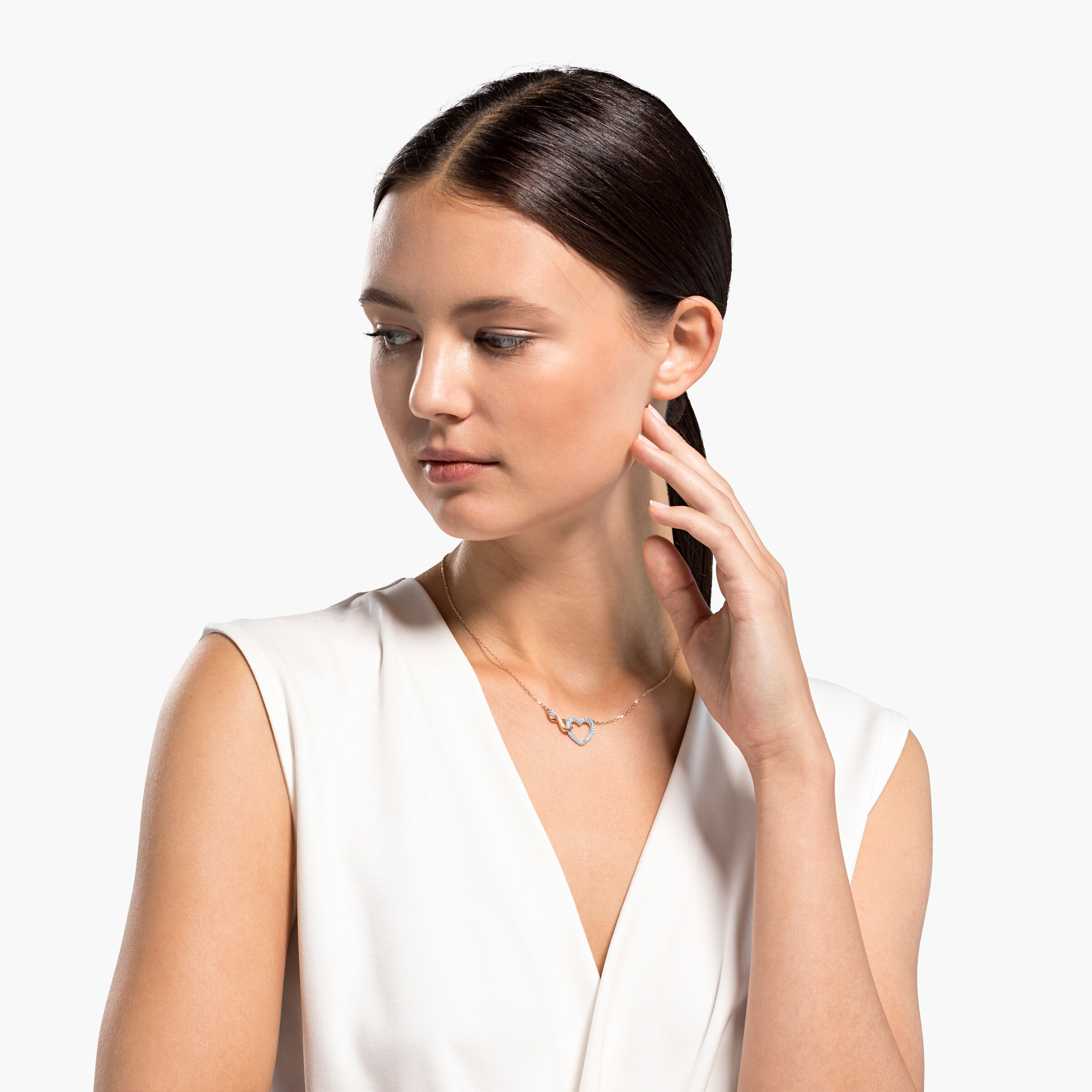 Swarovski top eternity necklace