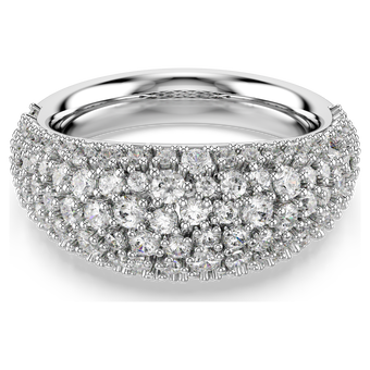 swarovski sublima ring white rhodium plated