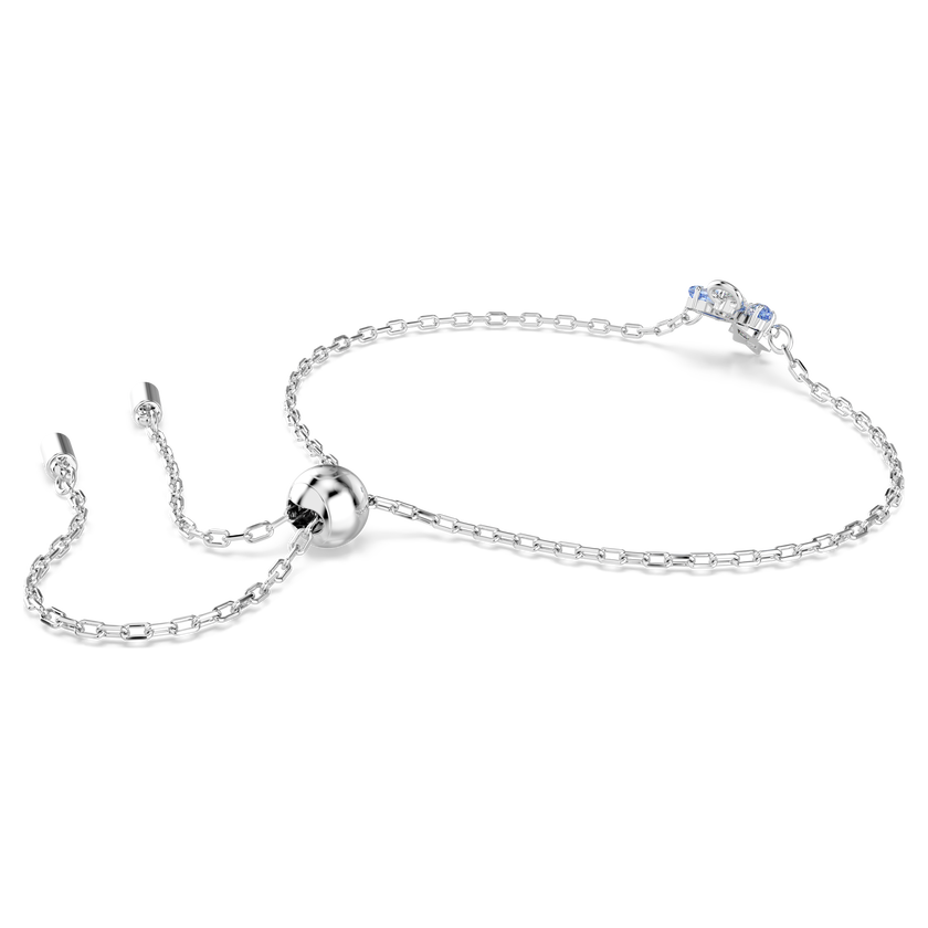 swarovski magic bracelet  angel  blue  rhodium plated