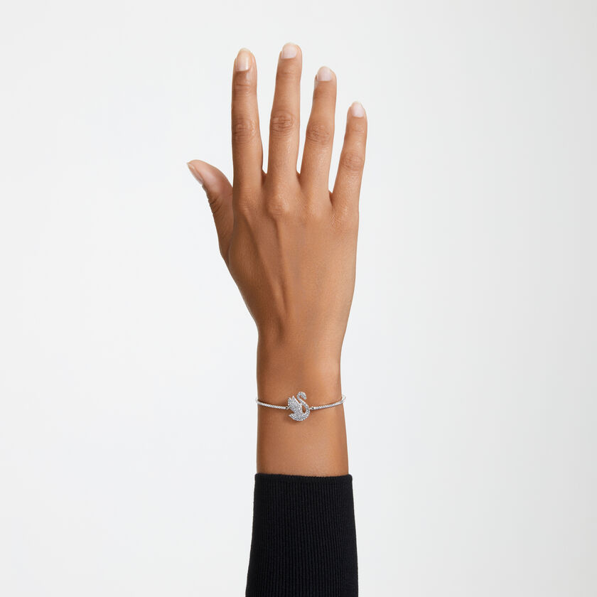 Iconic Swan Swarovski Swan Bracelet Rose Gold Price Swarovski