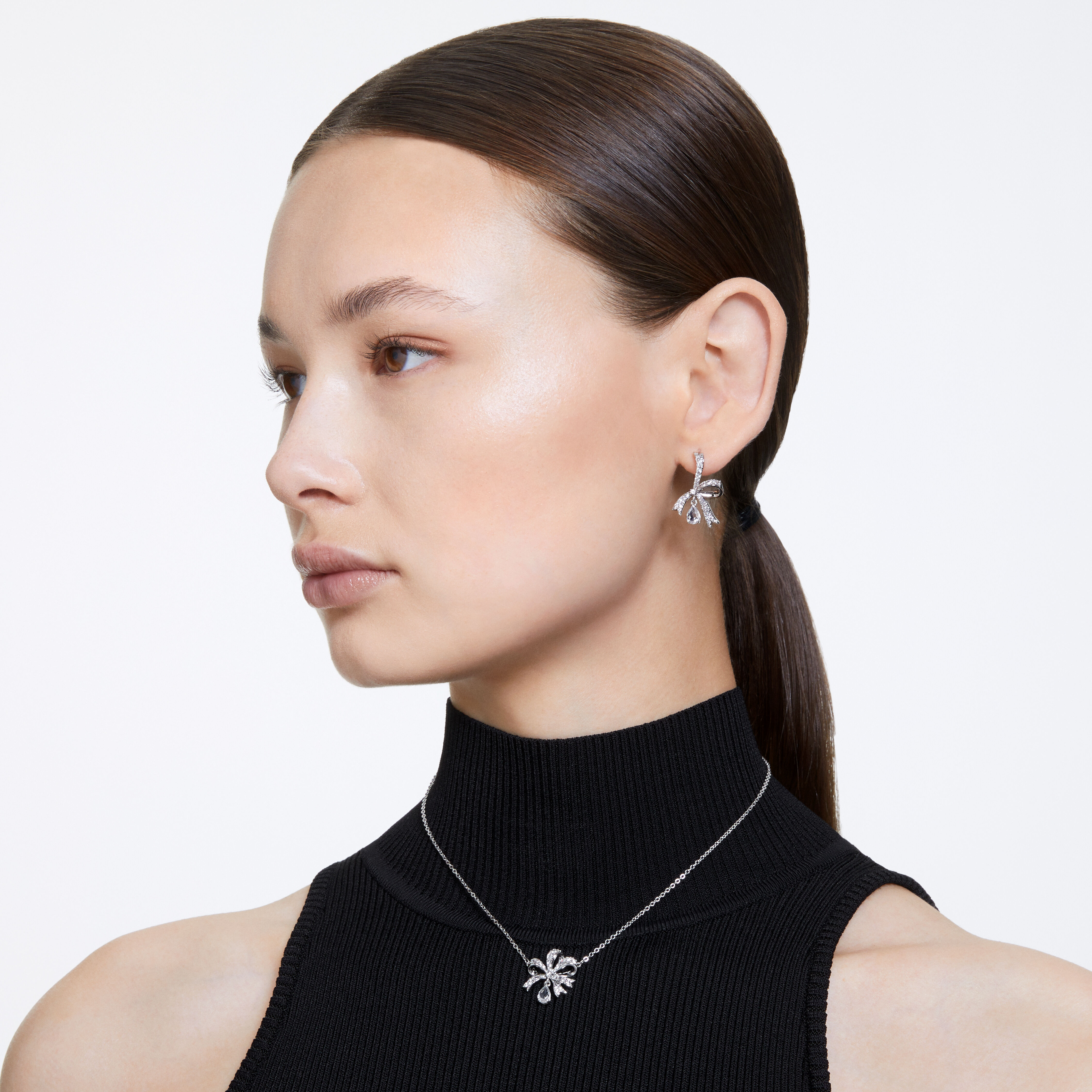 Swarovski earrings and necklace set deals