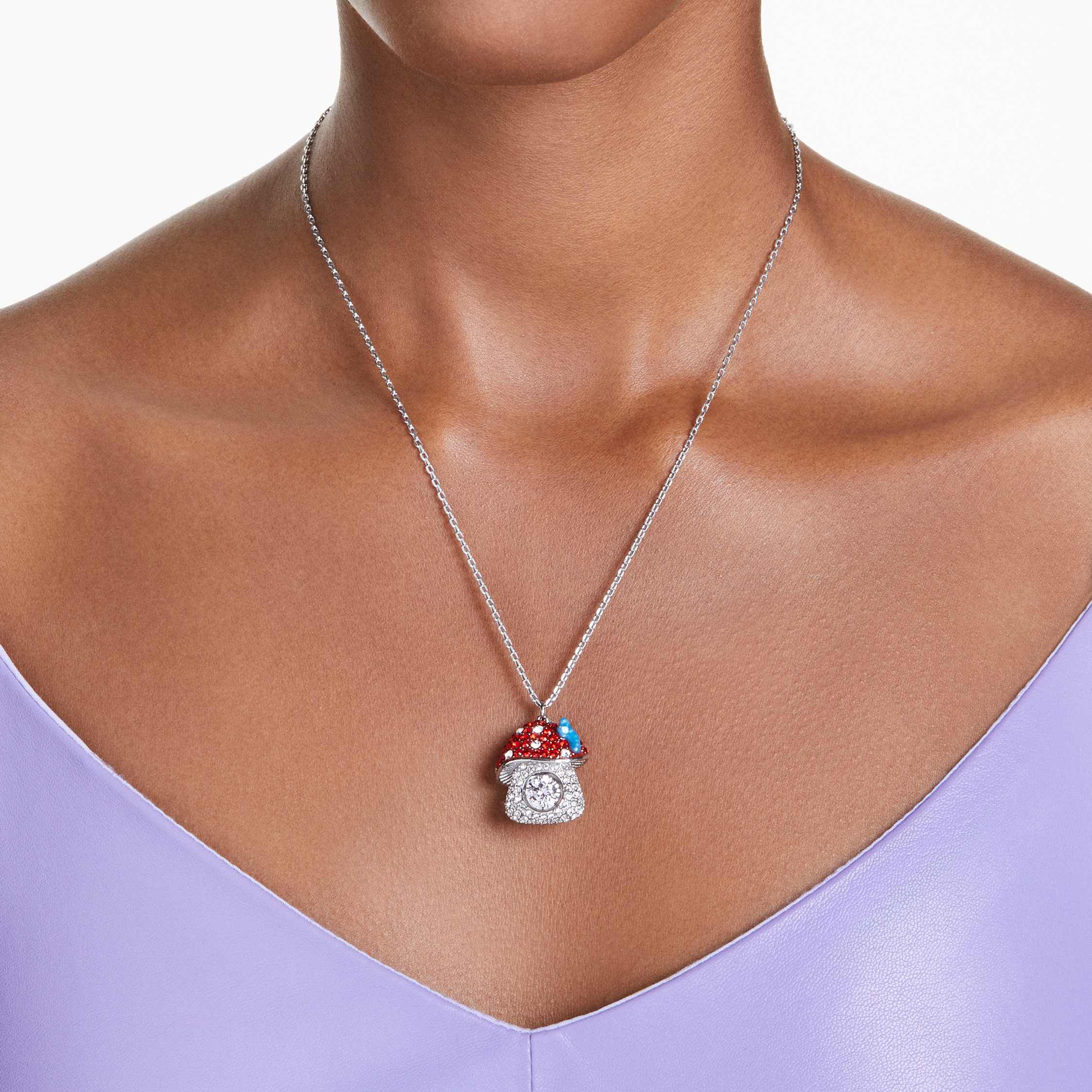 Alice in wonderland necklace swarovski sale