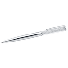swarovski crystalline ballpoint pen silver tone