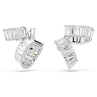 ariana grande x swarovski ear cuffs baguette cut white rhodium plated
