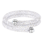 Crystaldust Double Bangle, White