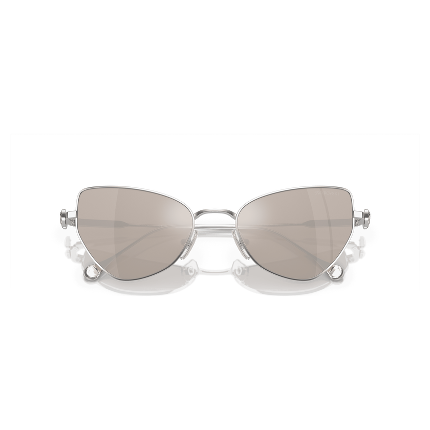 swarovski sunglasses  statement  cat eye shape  sk7011el  white
