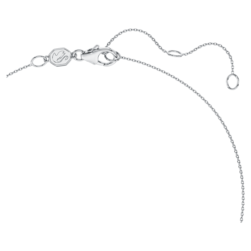 swarovski eternity pendant  laboratory grown diamonds 0 5 ct tw  18k white gold