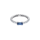 Vittore Ring, Multi-Colored, Rhodium Plating