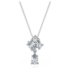swarovski galaxy pendant laboratory grown diamonds 1 ct tw 18k white gold