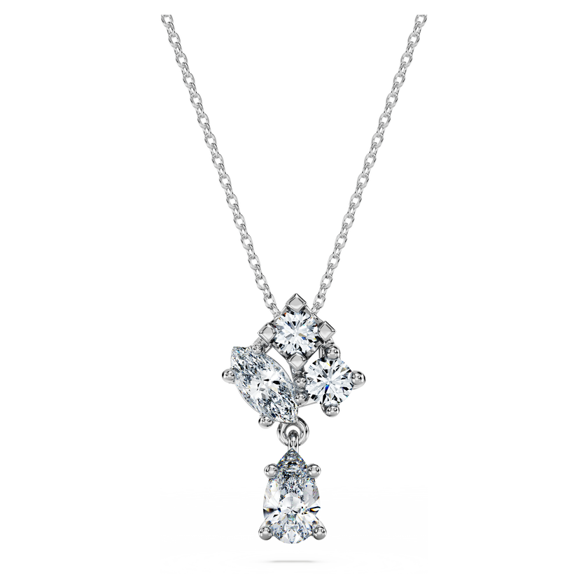 swarovski galaxy pendant  laboratory grown diamonds 1 ct tw  18k white gold