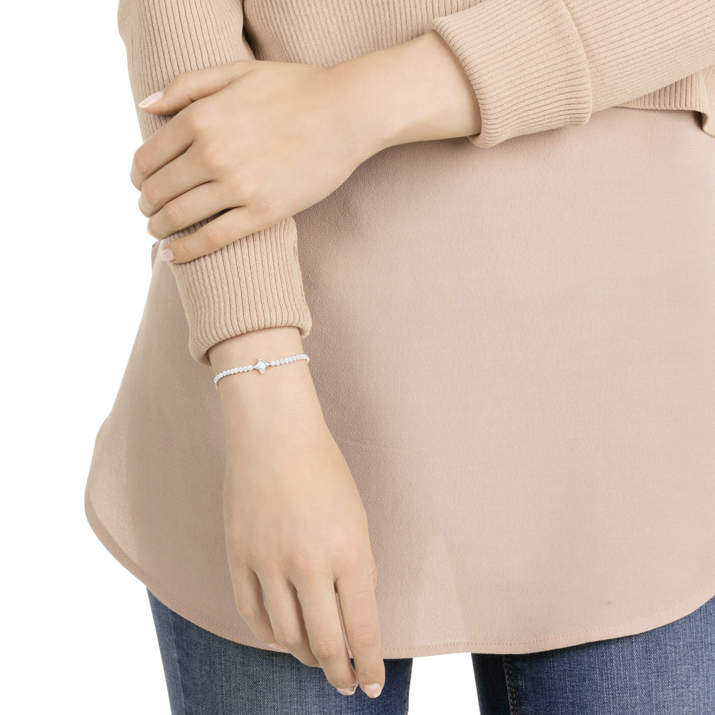 Swarovski subtle star new arrivals bracelet