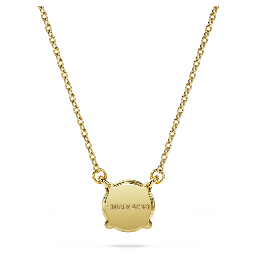 swarovski eternity pendant  laboratory grown diamonds 1 ct tw  18k yellow gold