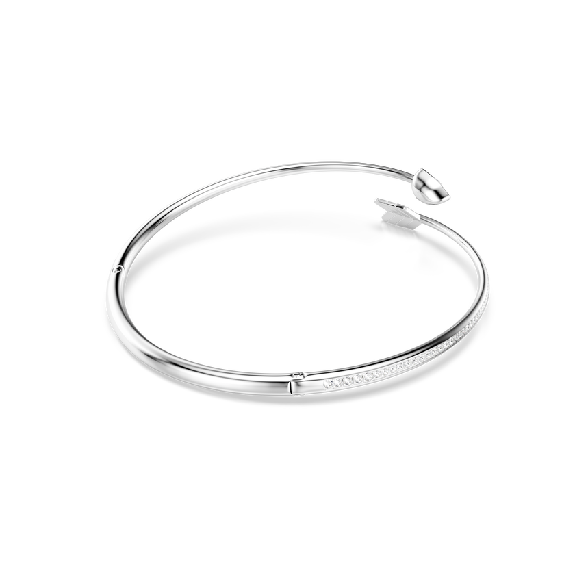 swarovski idyllia choker  mixed cuts  arrow  white  rhodium plated