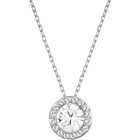 Angelic Pendant, White, Rhodium plating