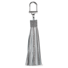 Swarovski USB Cable Charger with Bag Charm, Silver tone