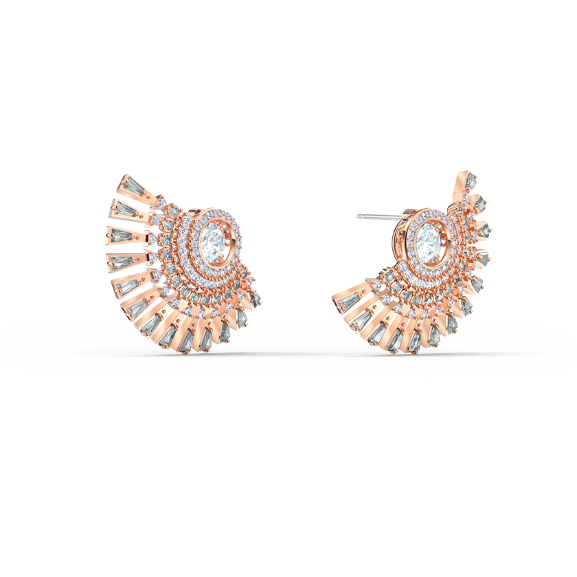 Buy Swarovski Swarovski Sparkling Dance Dial Up Pierced Earrings Grey